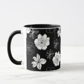 Schwarz-Weiß-Muster Tasse (Links)