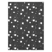 Schwarz-Weiß-Muster Tischdecke (Vorderseite)