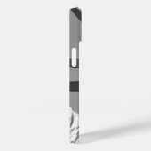 Schwarz-Weiß-Nah-up-Freiheitsstatue Case-Mate iPhone Hülle (Rückseite / Rechts)