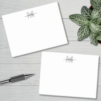 Schwarz-Weiß-Name Anfangsbuchstabe Monogramm