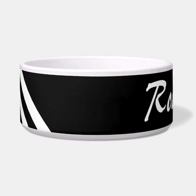 Schwarz - Weiß Napf (Vorderseite)