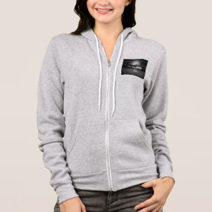 Schwarz-Weiß-Nash Hoodie