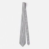 Schwarz-Weiß-Neck-Krawatte Krawatte (Vorderseite)
