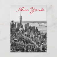 Schwarz-weiß New York City Manhattan