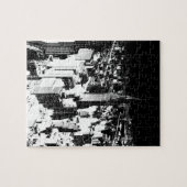 Schwarz-Weiß New York Puzzle (Horizontal)