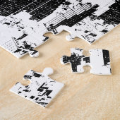 Schwarz-Weiß New York Puzzle (Seite)