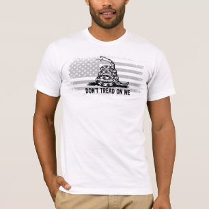 Schwarz & Weiß nicht auf meiner amerikanischen Fah T-Shirt