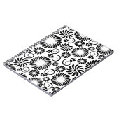 Schwarz-Weiß-Notebook Notizblock (Linke Seite)