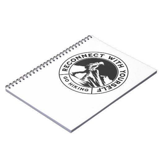 Schwarz-Weiß-Notebook Notizblock (Linke Seite)