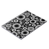 Schwarz-Weiß-Notebook Notizblock (Linke Seite)