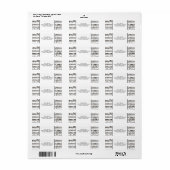 Schwarz-Weiß-Noten (kleiner Text) (Vorne)