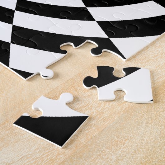 Schwarz-Weiß-Optik Puzzle (Seite)