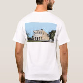 Schwarz-Weiß-Oval-Ranch T - Shirt (Rückseite)