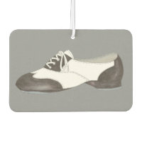 Schwarz-weiß Oxford Stach Shoe Dance Teacher Gift