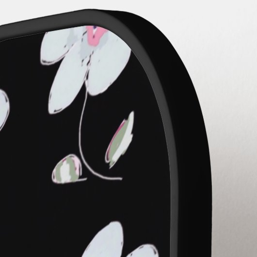 Schwarz-Weiß-Paddel Pickleball Schläger (Linke Seite)