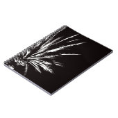 Schwarz-Weiß-Palme Notizblock (Linke Seite)
