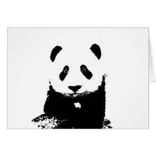 Schwarz/Weiß Panda