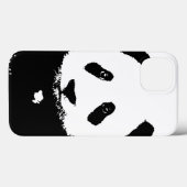 Schwarz/Weiß Panda Case-Mate iPhone Hülle (Rückseite (Horizontal))