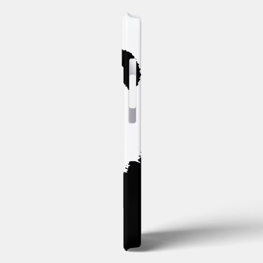 Schwarz/Weiß Panda Case-Mate iPhone Hülle (Rückseite / Links)