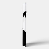 Schwarz/Weiß Panda Case-Mate iPhone Hülle (Rückseite / Rechts)