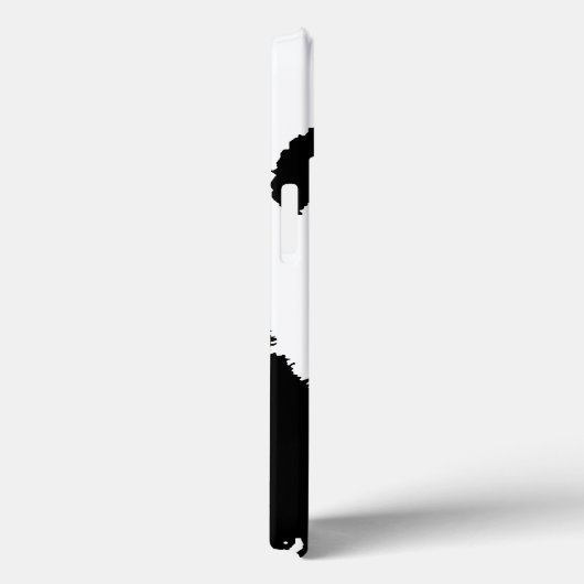 Schwarz/Weiß Panda Case-Mate iPhone Hülle (Rückseite / Rechts)