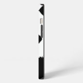 Schwarz-Weiß-Panda iPhone Hülle (Linke Seite)