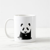 Schwarz/Weiß Panda Kaffeetasse (Links)