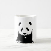Schwarz/Weiß Panda Kaffeetasse (Mittel)