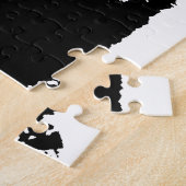 Schwarz/Weiß Panda Puzzle (Seite)