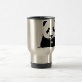 Schwarz/Weiß Panda Reisebecher (Mittel)