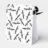 Schwarz-Weiß-Panda-Süße Tier-Design Geschenkschachtel (Rückseite)