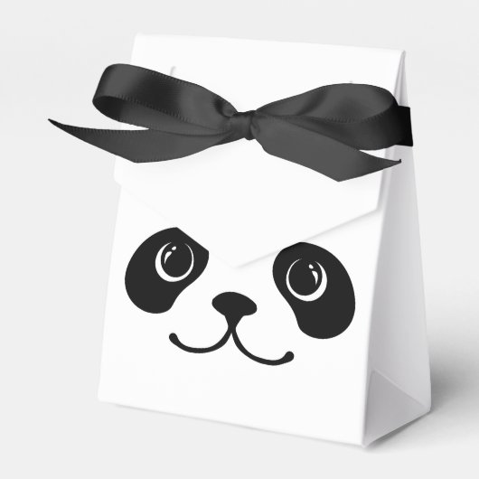 Schwarz-Weiß-Panda-Süße Tier-Design Geschenkschachtel (Vorderseite)