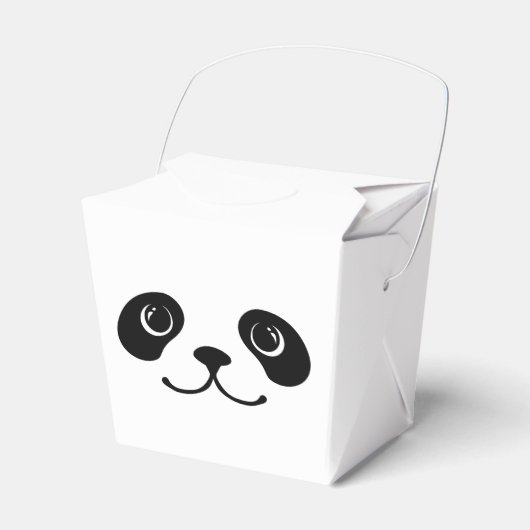 Schwarz-Weiß-Panda-Süße Tier-Design Geschenkschachtel (Vorderseite)