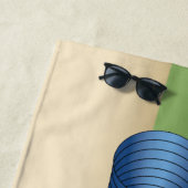 Schwarz-Weiß-Papillen mit Agility Strandtuch (Beispiel)