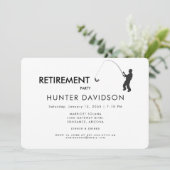 Schwarz-Weiß-Party Einladung (Stehend Vorderseite)