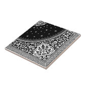 Schwarz-Weiß-Persisch-Muster-Fliesen Fliese (Seite)