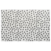 Schwarz-Weiß-Pet Stoff (Fat Quarter (45,7 x 55,9 cm))