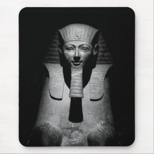 Schwarz-weiß Pharao König Mousepad