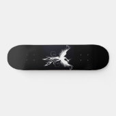 Schwarz-Weiß-Phoenix-Skate-Board von Brow Bird Skateboard (Horizontal)