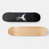 Schwarz-Weiß-Phoenix-Skate-Board von Brow Bird Skateboard (Horizontal)