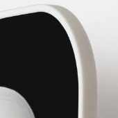 Schwarz-Weiß-Pickleball-Paddel im sonnigen Gesicht Pickleball Schläger (Linke Seite)