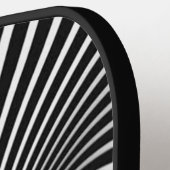 Schwarz/Weiß Pickleball Schläger (Linke Seite)