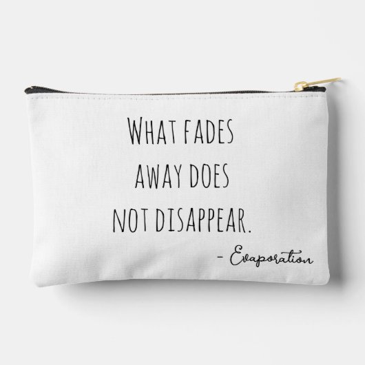 Schwarz-Weiß-Pixel-Portrait Zubehörtasche (Rückseite)