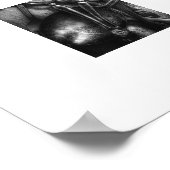 Schwarz-Weiß-Plakate des Alltags Poster (Ecke)