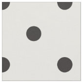 Schwarz-Weiß-Polka-Dot-Hübsches Muster Stoff (Nahaufnahme)