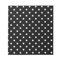 Schwarz-Weiß-Polka-Dot
