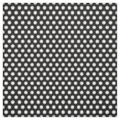 Schwarz-Weiß-Polka-Punkte Stoff (Muster)