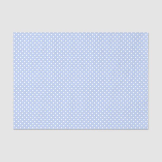 Schwarz-Weiß-Polka-Punktmuster Seidenpapier (Vorderseite)