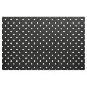 Schwarz-Weiß-Polka-Punktmuster Stoff (Yard (91,4 cm))