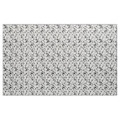 Schwarz-Weiß-Polka-Punktmuster Stoff (Yard (91,4 cm))